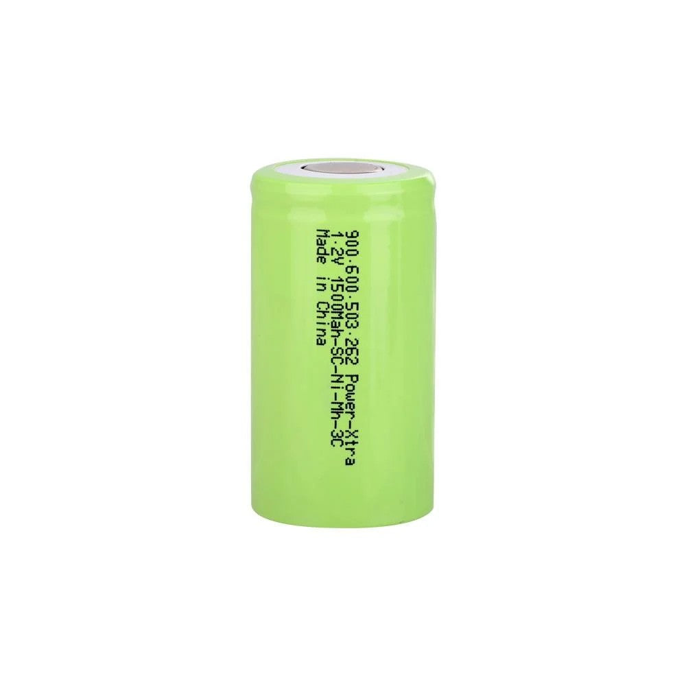 Power-Xtra 1.2V Ni-Mh SC 1500 Mah Şarjlı Pil