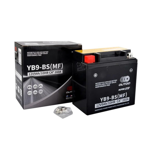 Outdo YB9-BS 12V 9 Ah Motosiklet Aküsü