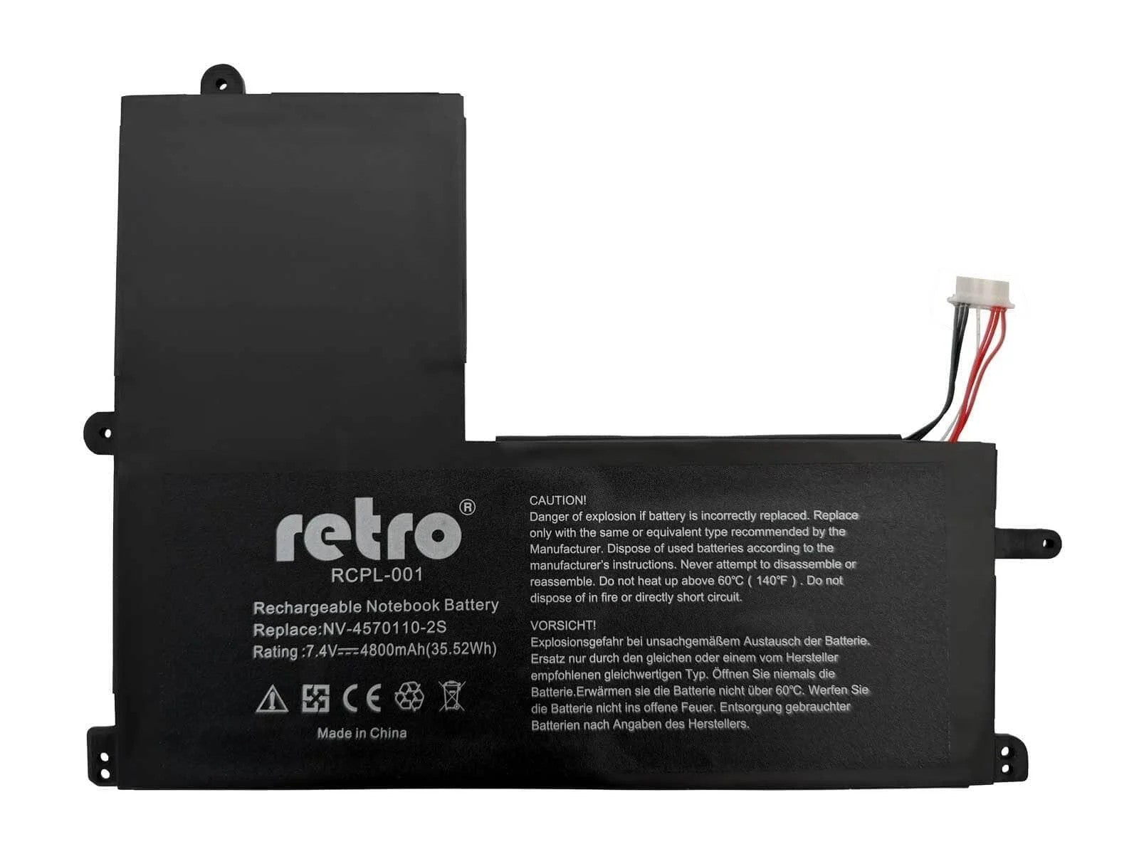 RETRO NV-4570110-2S Notebook Bataryası