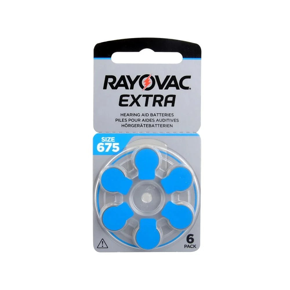 Rayovac Extra Advanced 675 / PR44 Numara Kulaklık Pili 6lı