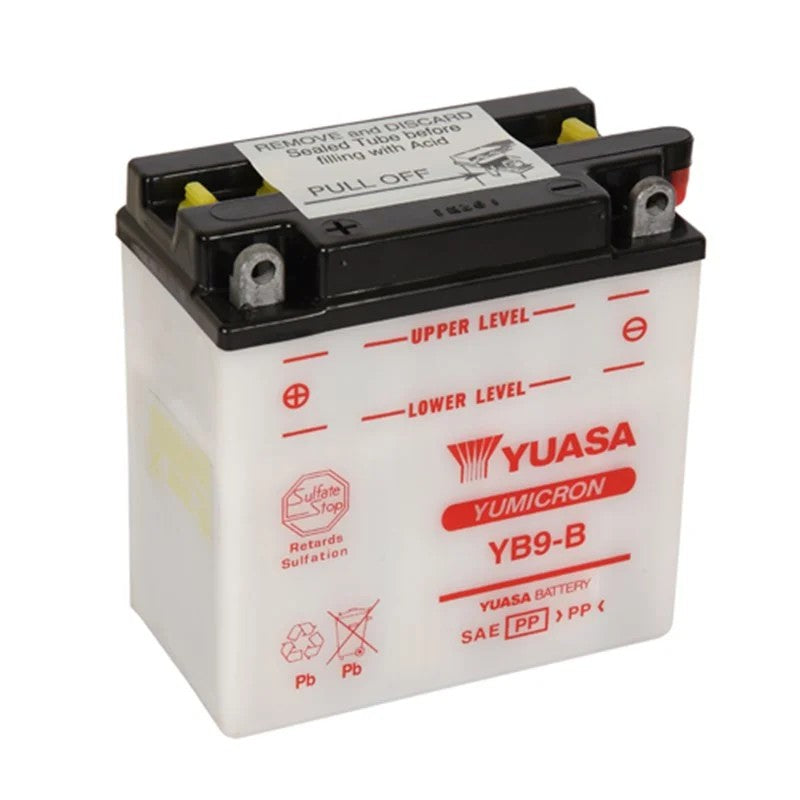 Yuasa YB9-B 12V 9 Ah Yumicron Motosiklet Aküsü