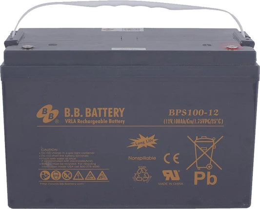 BB BPS100-12 12V 100 Ah Bakımsız Akü