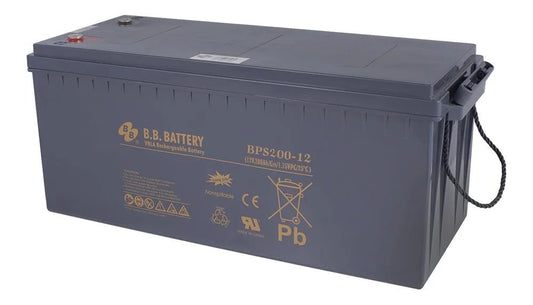 BB BPS200-12FR 12V 200 Ah Bakımsız Kuru Akü