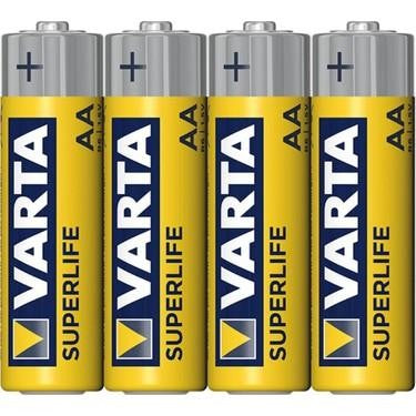 VARTA  AA ÇİNKO KARBON SUPER LİFE  (4'LÜ PAKET)